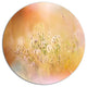 Wild Purple Flowers On Light Background, Flower Round Wall Art, 11"
