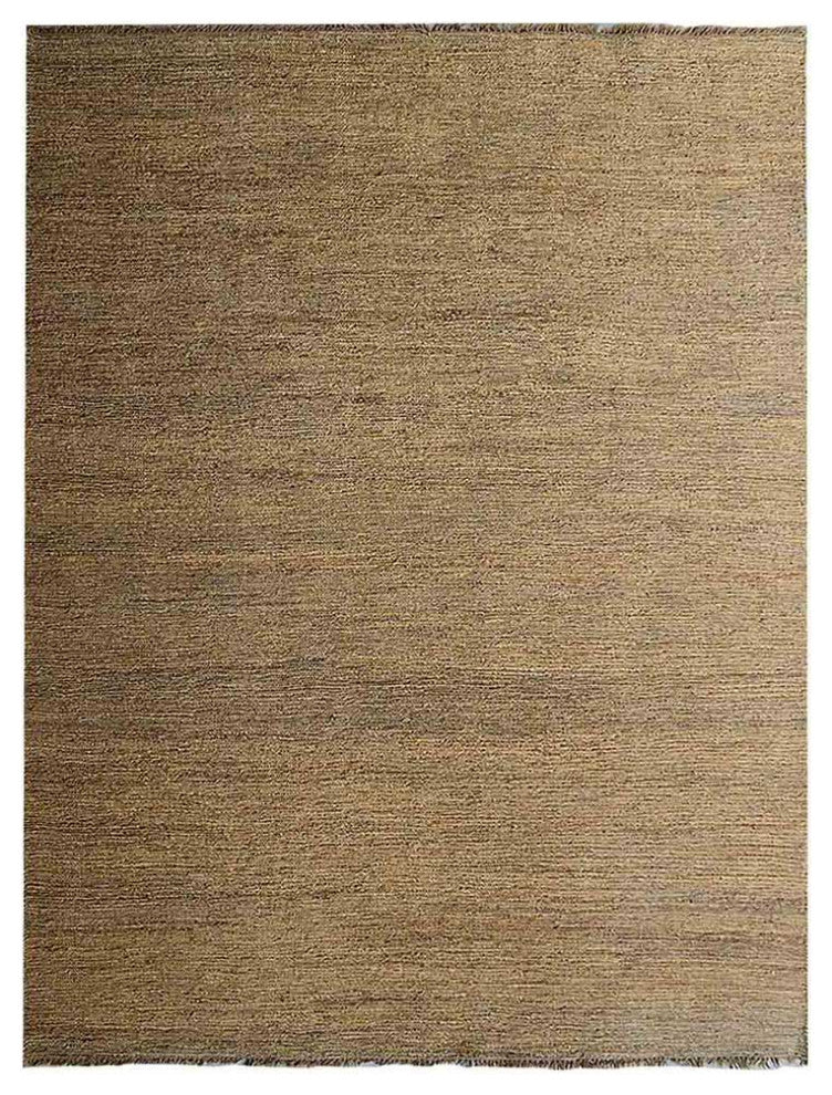 HAND KNOTTED SUMAK JUTE ECO-FRIENDLY SOLID AREA RUGS, Beige,Solid,Outdoor Indoor, [Rectangle] 6'x9'