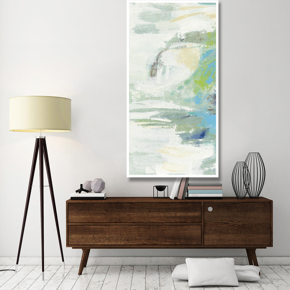 "River Whirlpool II" Digital Paper Print by Silvia Vassileva, 38"x74"