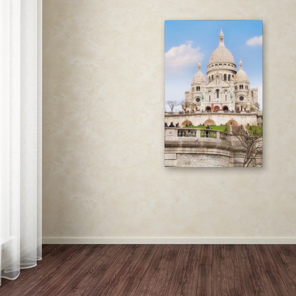 Cora Niele 'Basilique du Sacre-Coeur I' Canvas Art, 16 X 24