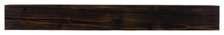 Weathered Beam Mantel, Burnt Almond, 72"
