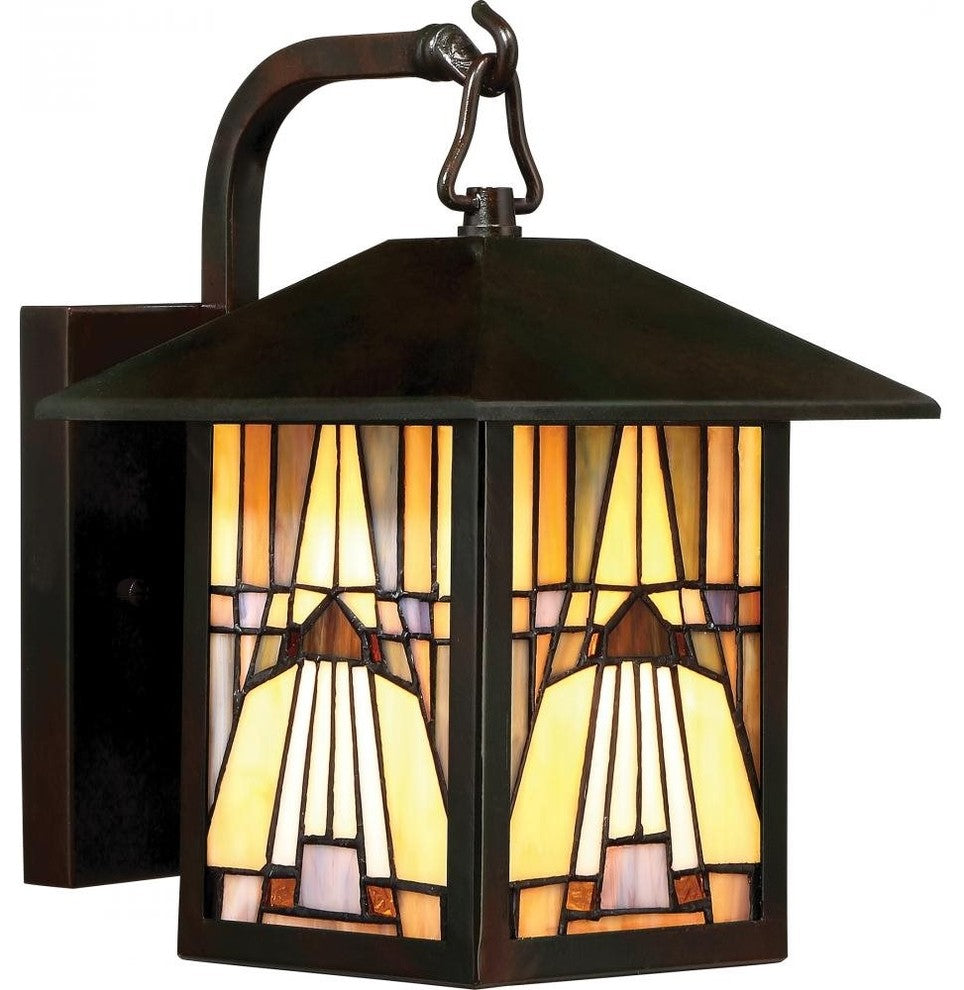 Quoizel TFIK8407VA One Light Outdoor Wall Lantern Inglenook Valiant Bronze