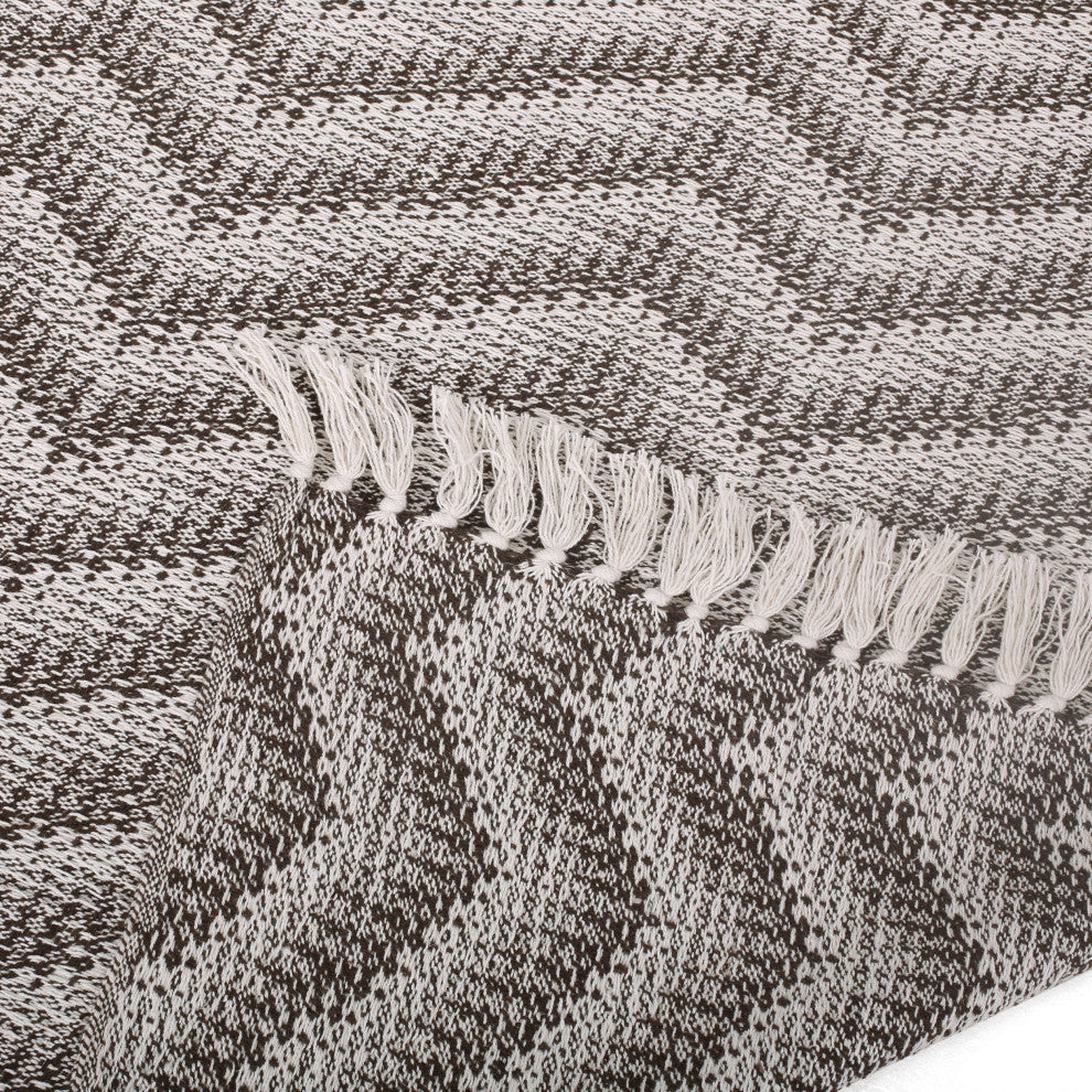 Keenan Hand-Loomed Boho Throw Blanket