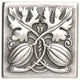 Autumn Squash Knobs, Antique-Style Pewter