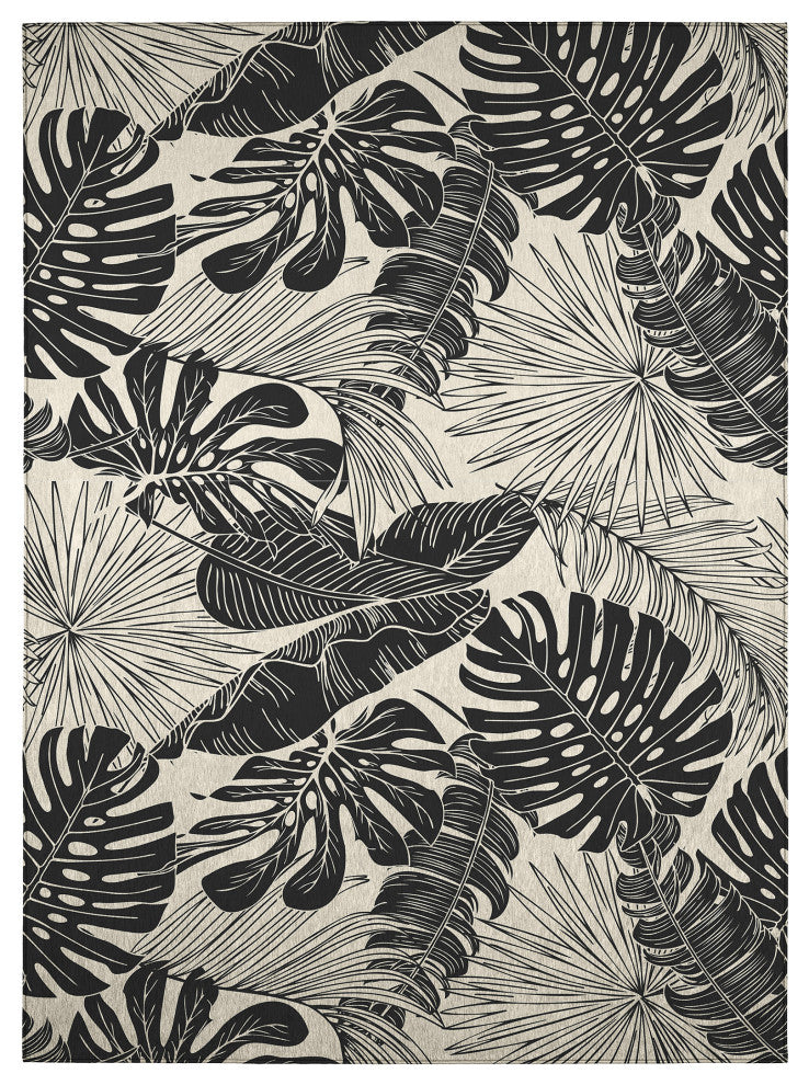 Indoor/Outdoor Tropics TC16 Eclipse Machine Washable 3' x 5' Rug