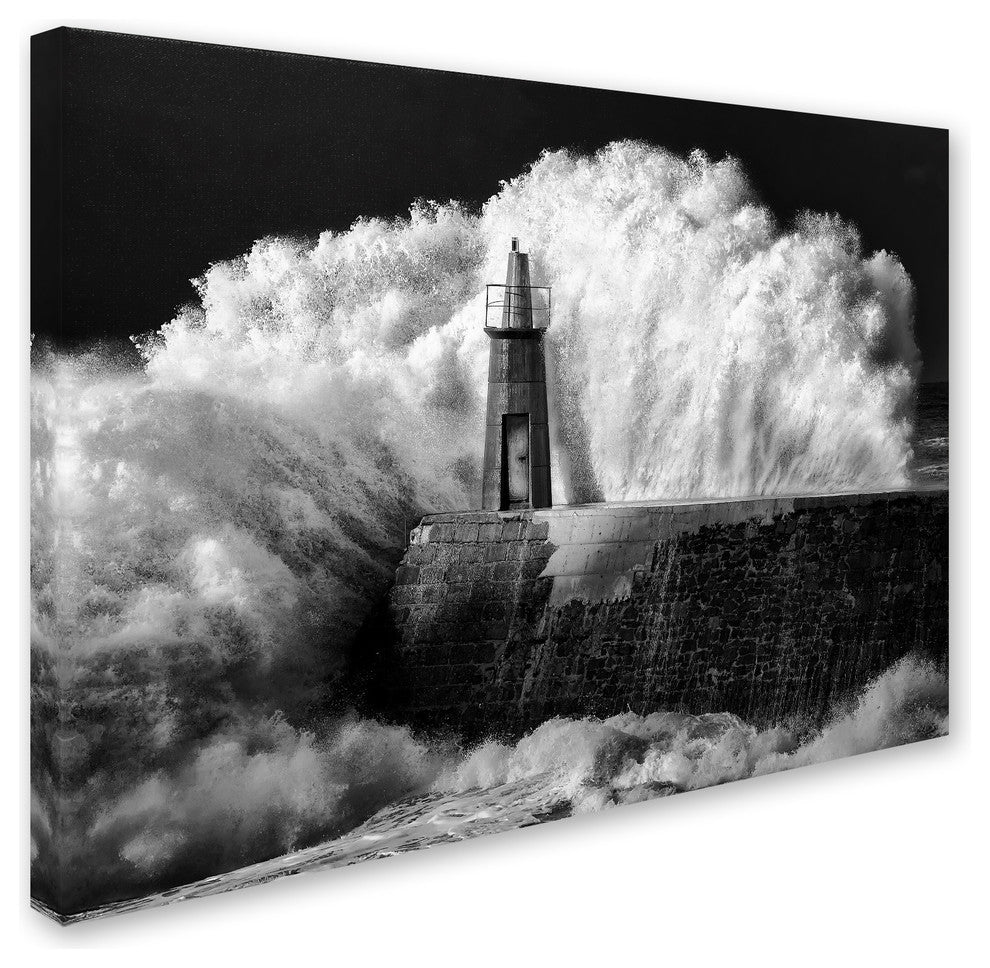 Alejandro Garcia Bernardo 'The Lighthouse' Canvas Art, 32x24