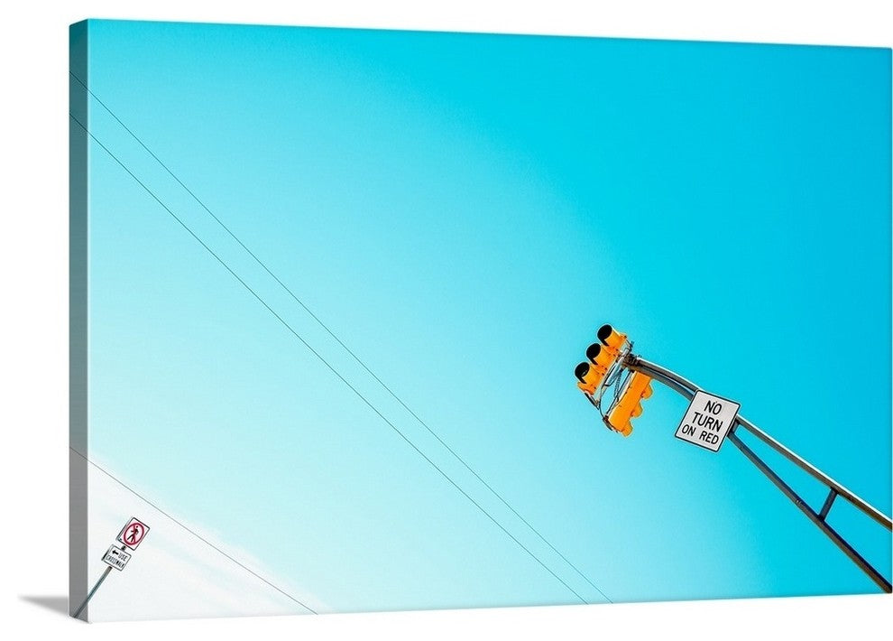 "Crosswalk" Wrapped Canvas Art Print, 24"x16"x1.5"