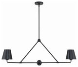 Crystorama Lighting Group XAV-B9302 Xavier 2 Light 42"W Linear - Matte Black