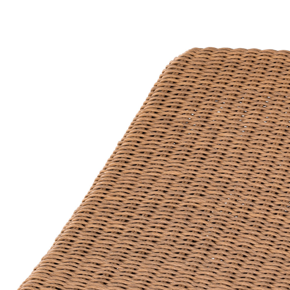 Portia Outdoor Chaise Lounge-Natural