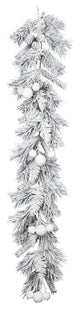 Vickerman D191113 6' Frosted Beacon Pine Artificial Christmas Garland