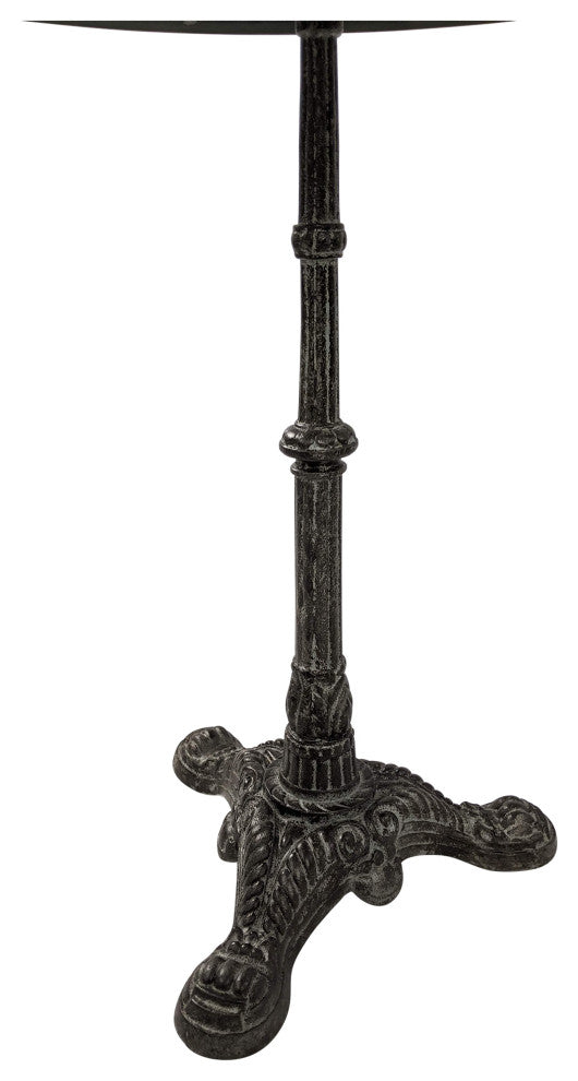 Velio Bistro Table, Natural Driftwood/Aged Iron