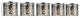 CWI Lighting 5536W43STR5 Five Light Vanity Bubbles Chrome