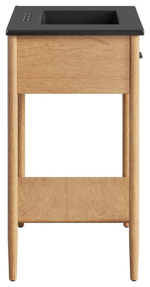 Zaire 30" Bathroom Vanity in Natural Black