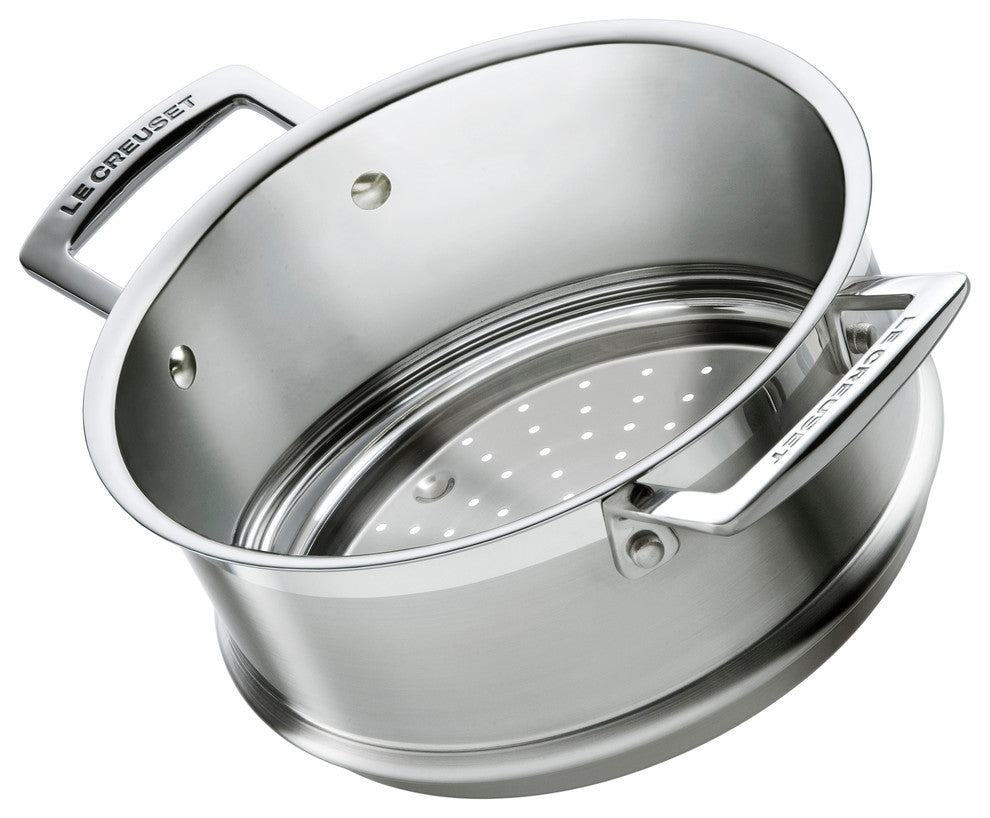 Le Creuset 3-Ply Stainless Steel Steamer, 20 cm