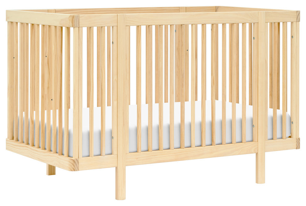 Pogo 8-in-1 Convertible Crib With All-Stages Conversion Kits, Blonde