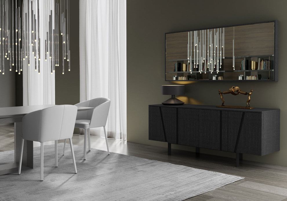 Mott Sideboard, Gray Oak