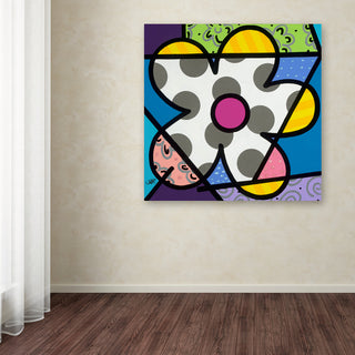 Roberto Rafael 'Big Flower III' Canvas Art