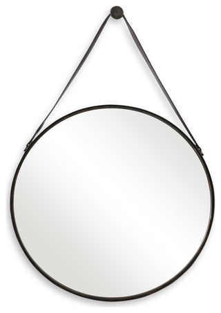 30" Coastal Bronze Round Mirror