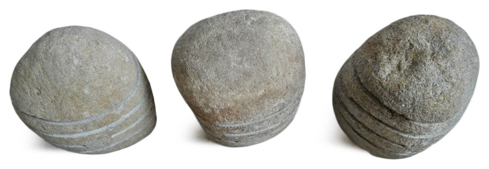 River Rock Garden Lantern, Small