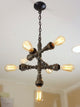 7-Light Steampunk Chandelier