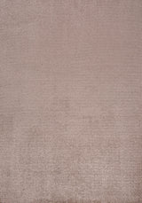 Haze Solid Low-Pile Runner Rug, Brown, 8 X 10