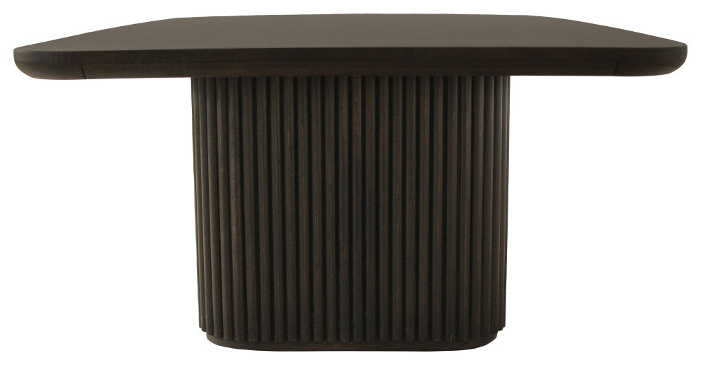 Odin Cocktail Table, Modern Espresso Finish, Mango Solid Wood