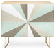 Deny Designs Champagne Credenza, Birch, Gold Steel Legs