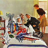 "Housecall" Painting Print on Canvas by George Hughes