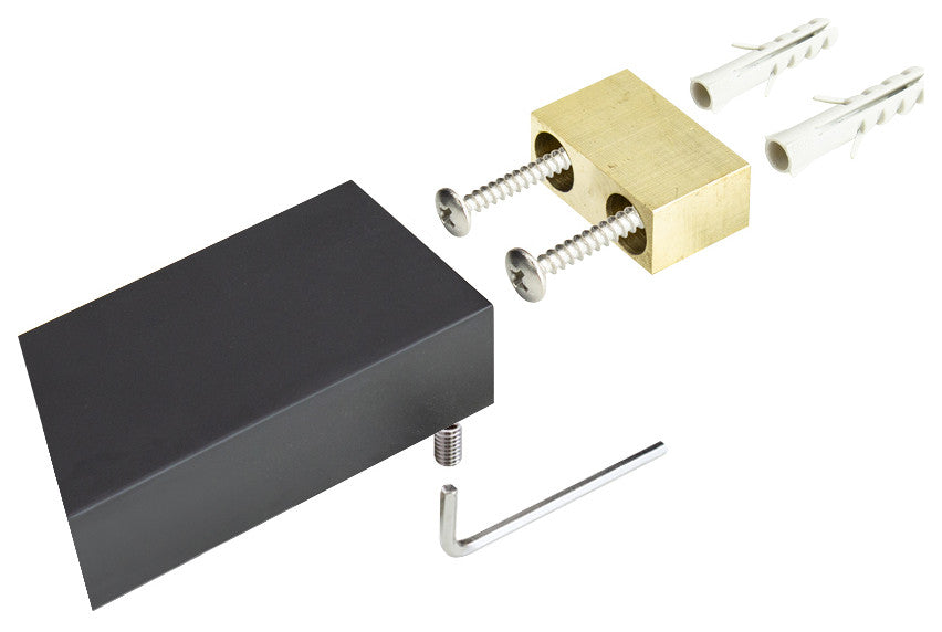 Transolid Maddox Towel Ring, Black