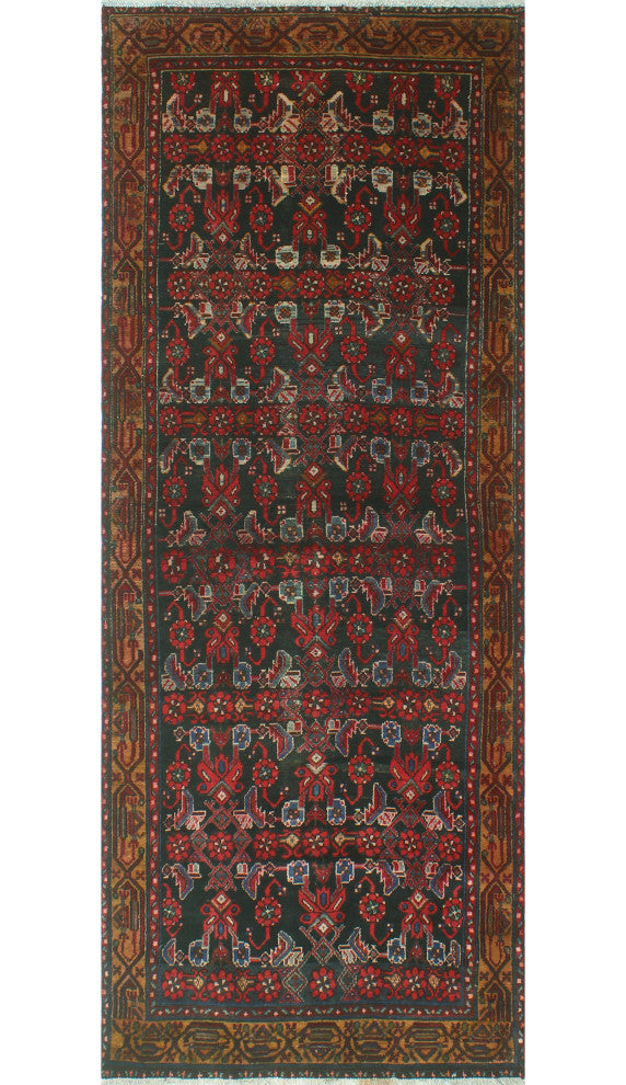 Semi-Antique Tabatha Black Runner