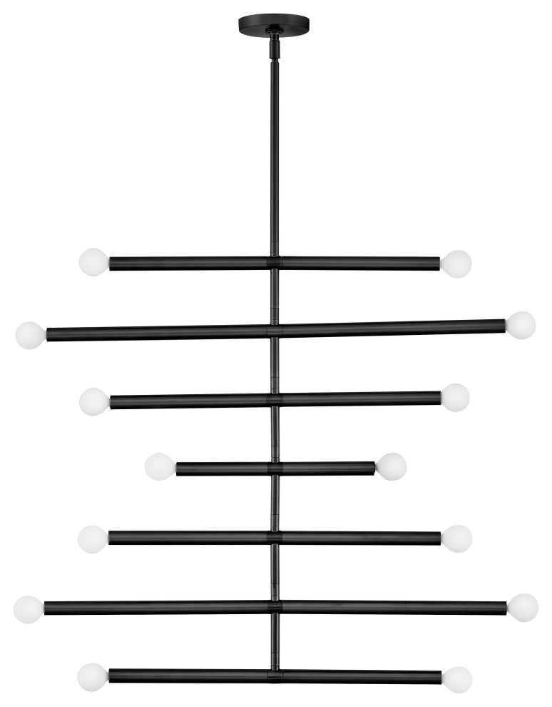 Lark Millie Large Multi Tier, Black