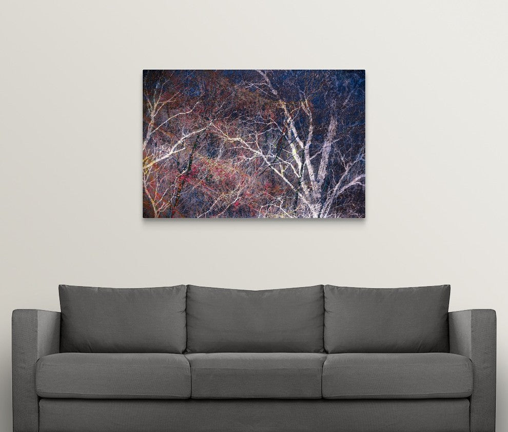 "Tracery II" Wrapped Canvas Art Print, 48"x32"x1.5"