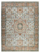 Milano Drev Area Rug, Blue, 8' x 10', Medallion
