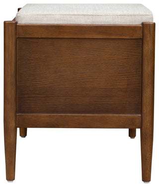 INK+IVY Arcadia Accent Bench With Storage and Upholstered Cushion