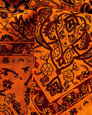 Fine Vibrance, One-of-a-Kind Hand-Knotted Area Rug Orange, 9'1"x12'2"