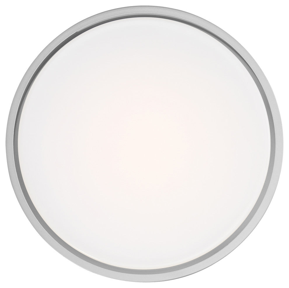 Access Lighting 49990LEDD-ACR Lucia 14"W LED Flush Mount Drum - Satin