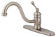 Kingston Brass Single-Handle Kitchen Faucet, Brushed Nickel