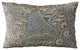 Plutus Blue Festive Jacquard Luxury Throw Pillow, 16"x16"