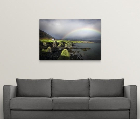 "White House" Wrapped Canvas Art Print, 48"x32"x1.5"