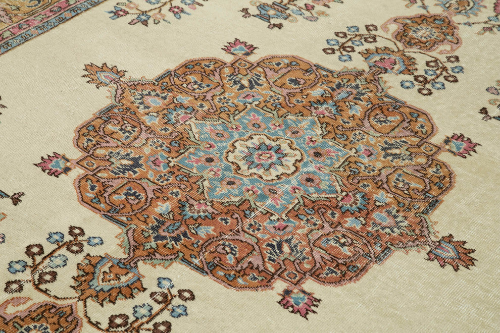 Rug N Carpet - Handmade Anatolian 6' 3'' x 9' 7'' Rustic Area Rug