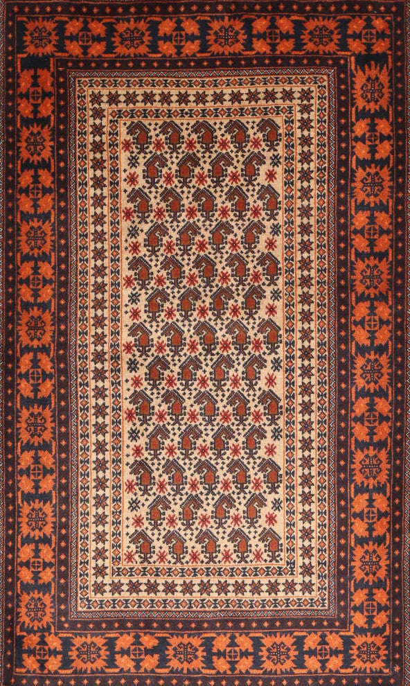 Ahgly Company Indoor Rectangle Traditional Area Rugs, 7' x 10'