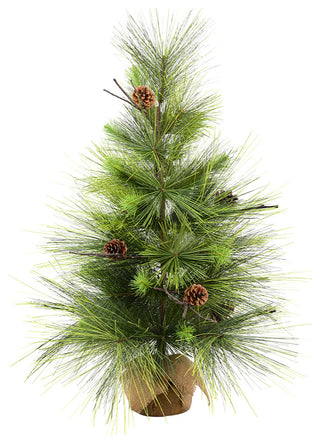 Boulder Pine Series Artificial Christmas Tree , Unlit, 4'