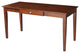 Traditional Desk, Hardwood Frame With Slightly Tapered Legs & Drawer, Espresso