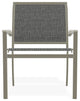 Bazza Sling Stackable Outdoor Dining Chair, Anchor/Storm