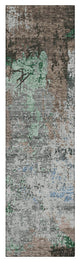 Machine Washable Indoor/Outdoor Chantille ACN1911 Taupe 2'3" x 7'6" Runner Rug