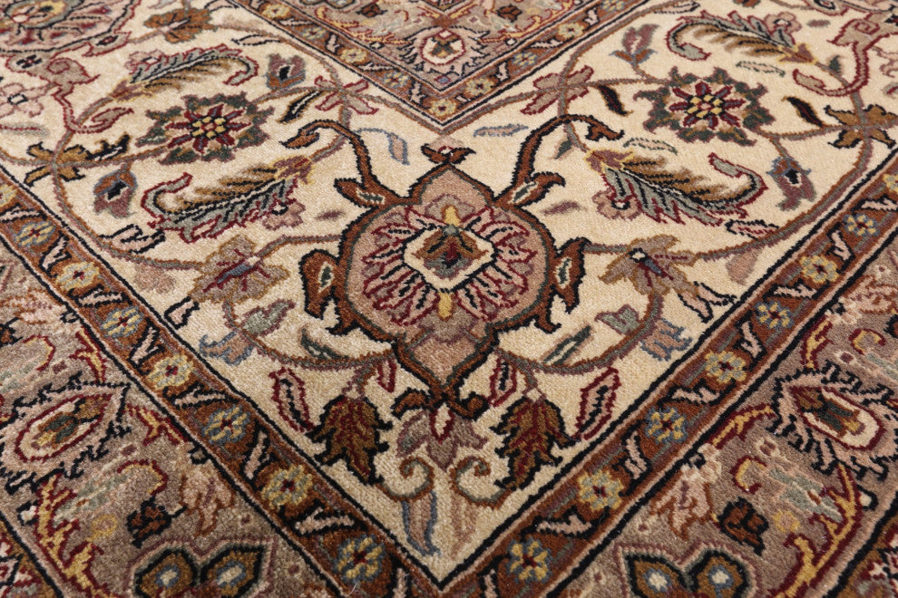 Handmade Persian Tabriz Wool Rug 10' 0" X 14' 0" Q9444