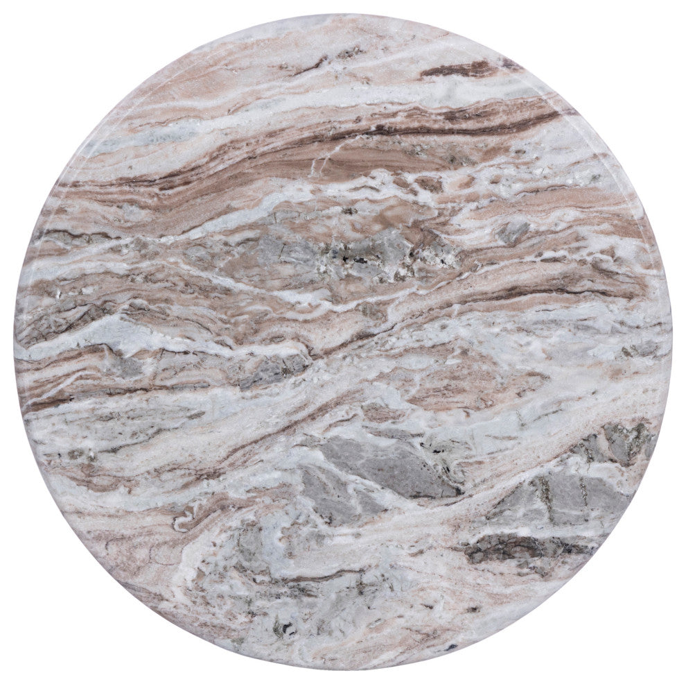 Formentera Marble Coffee Table, Brown, Coffee Table