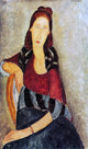 Amedeo Modigliani Portrait of Jeanne Hebuterne Wall Decal