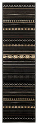 Surya Paramount PAR-1047 7'10"x11'2" Rug, Black/Medium Gray/Khaki/Beige