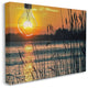 Lightbulb Sun Lake Reeds Photograph, 24"x30"